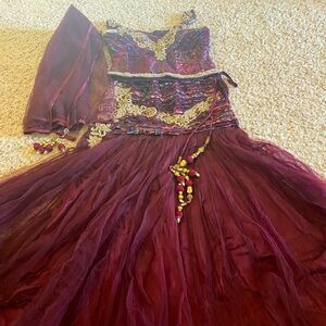 Indian lehengha chaniya choli wedding sangeet mehndi navratri